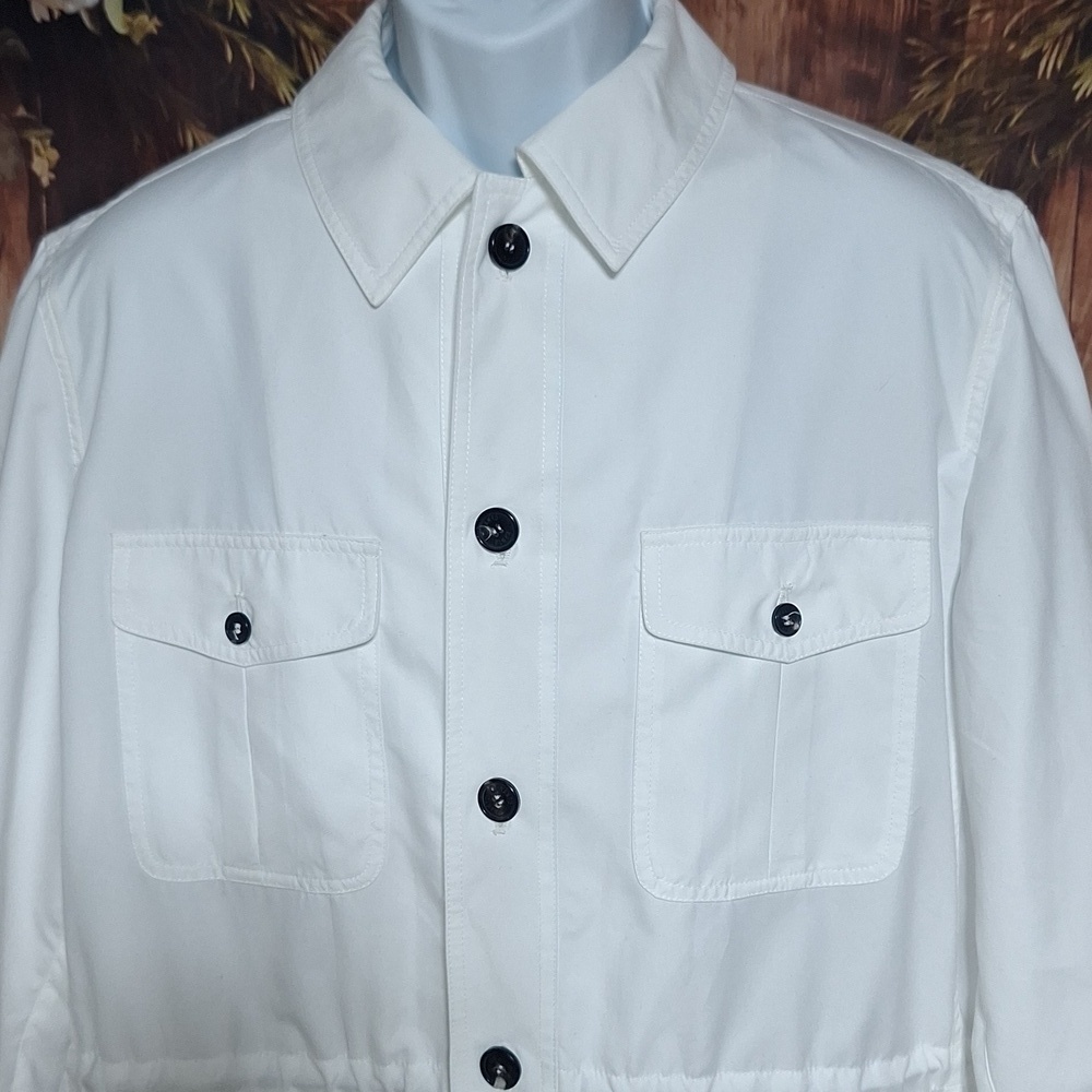 NWT Manto mens White Safari jacket, de Ball, Belseta, size 52 or US 42, Medium - Picture 2 of 15